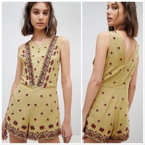 Free People Sleeveless Margarita Romper